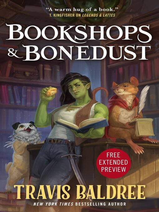 Title details for Sneak Peek for Bookshops and Bonedust by Travis Baldree - Available